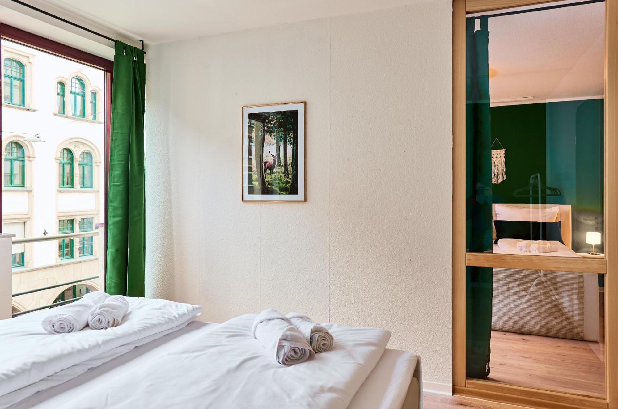 Stylisches Apartment I Fahrstuhl I Bahnhofsnah Erfurt Bagian luar foto