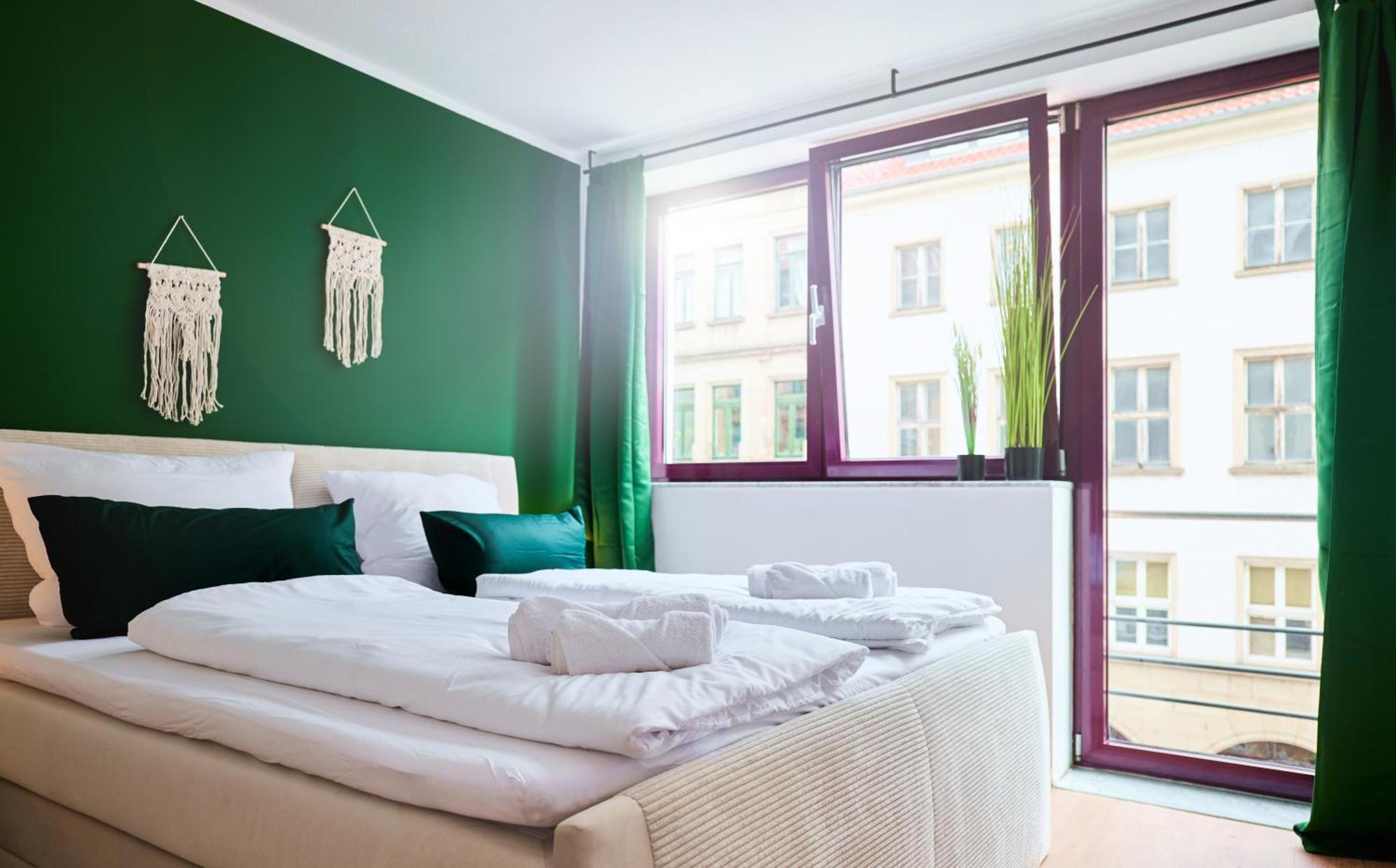 Stylisches Apartment I Fahrstuhl I Bahnhofsnah Erfurt Bagian luar foto